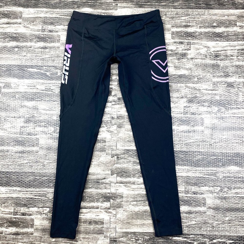 Virus Compression Pants in Black Energy Series